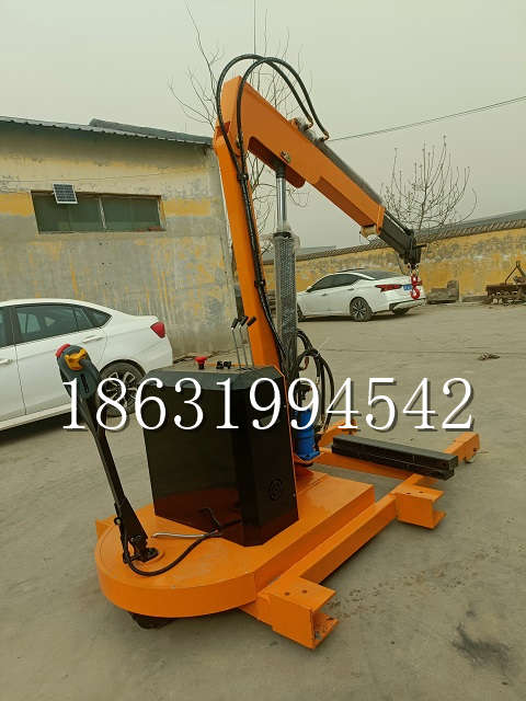 漯河市自卸车厢随车吊 自制轮式四不像起重机 四驱平板吊 5吨 贵盛